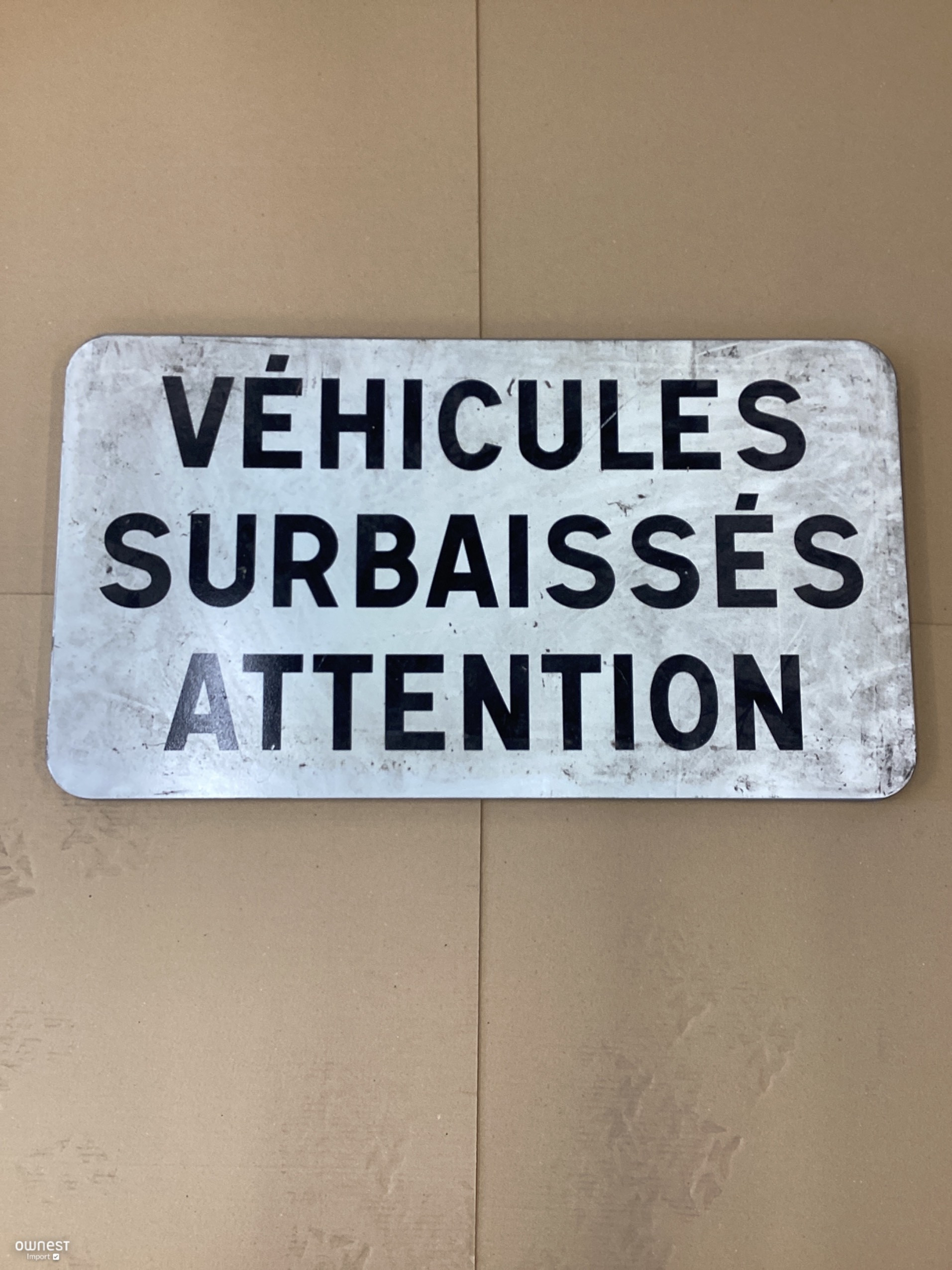 PANONCEAU M9Z VEHICULES SURB