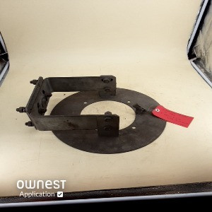 SUPPORT BOITE 1 FEU HAUTNORM