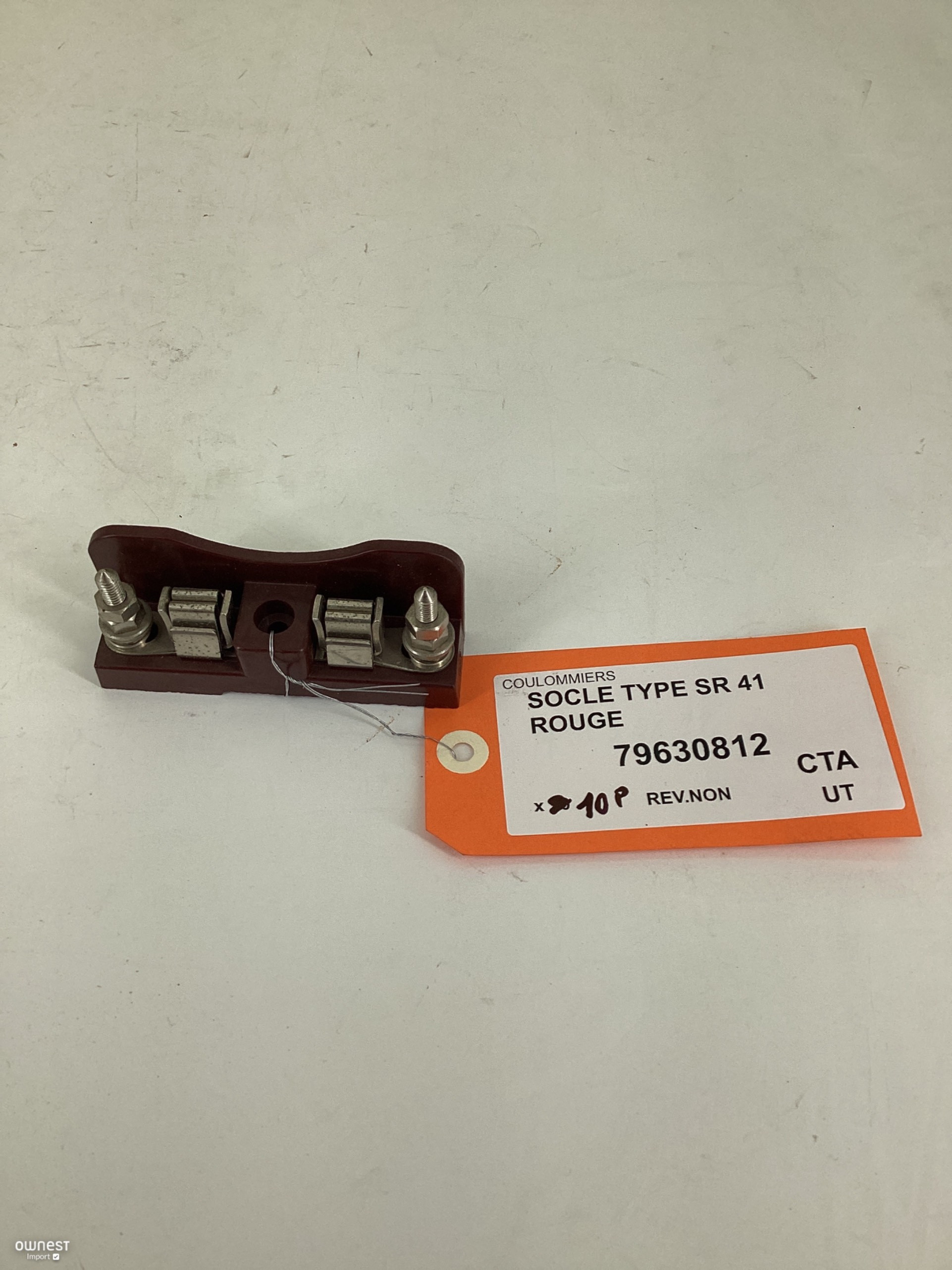 SOCLE TYPE SR 41 ROUGE