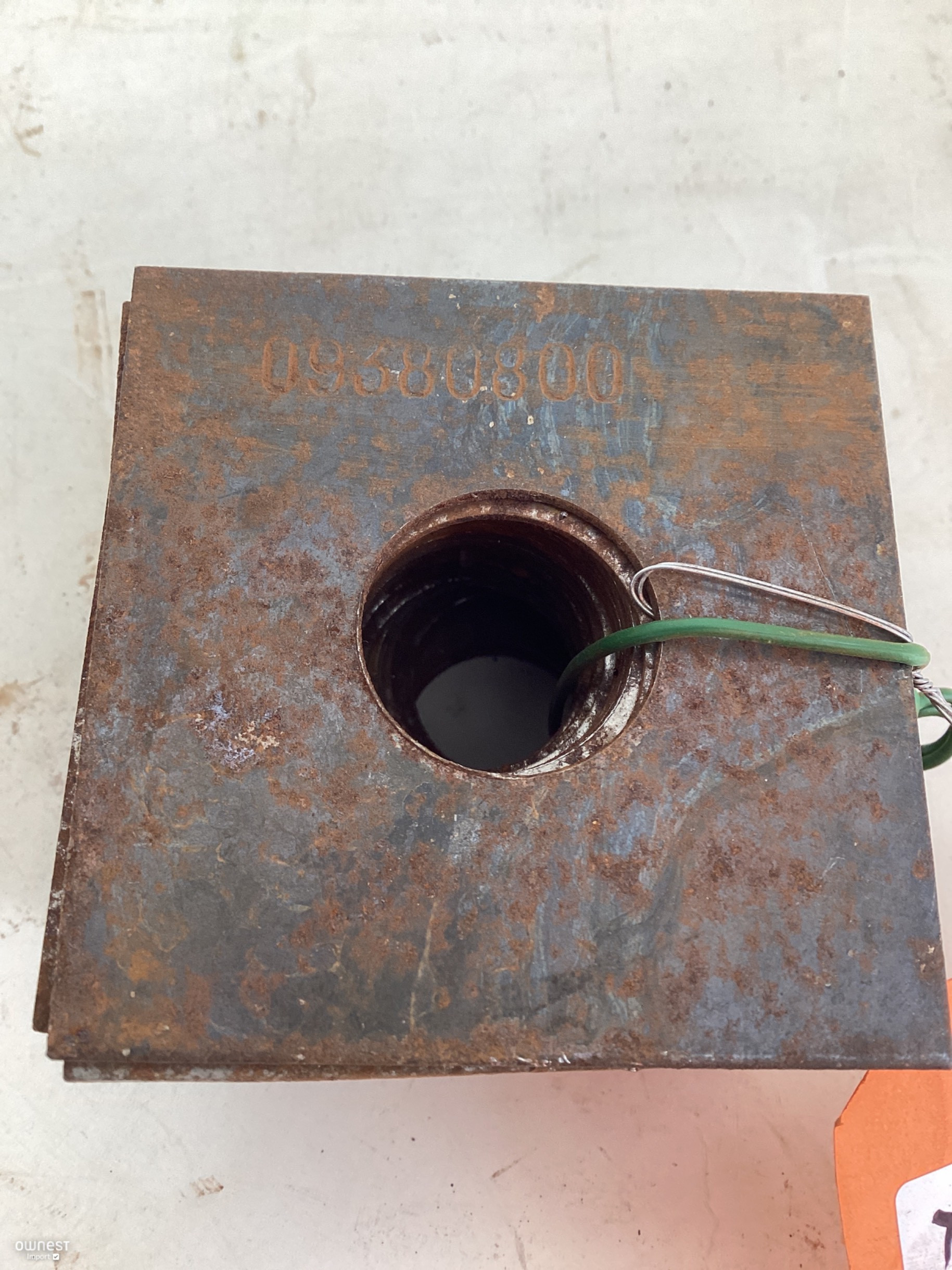 PLAQUE 1,5MM 1TR.CRU69 U36 U33