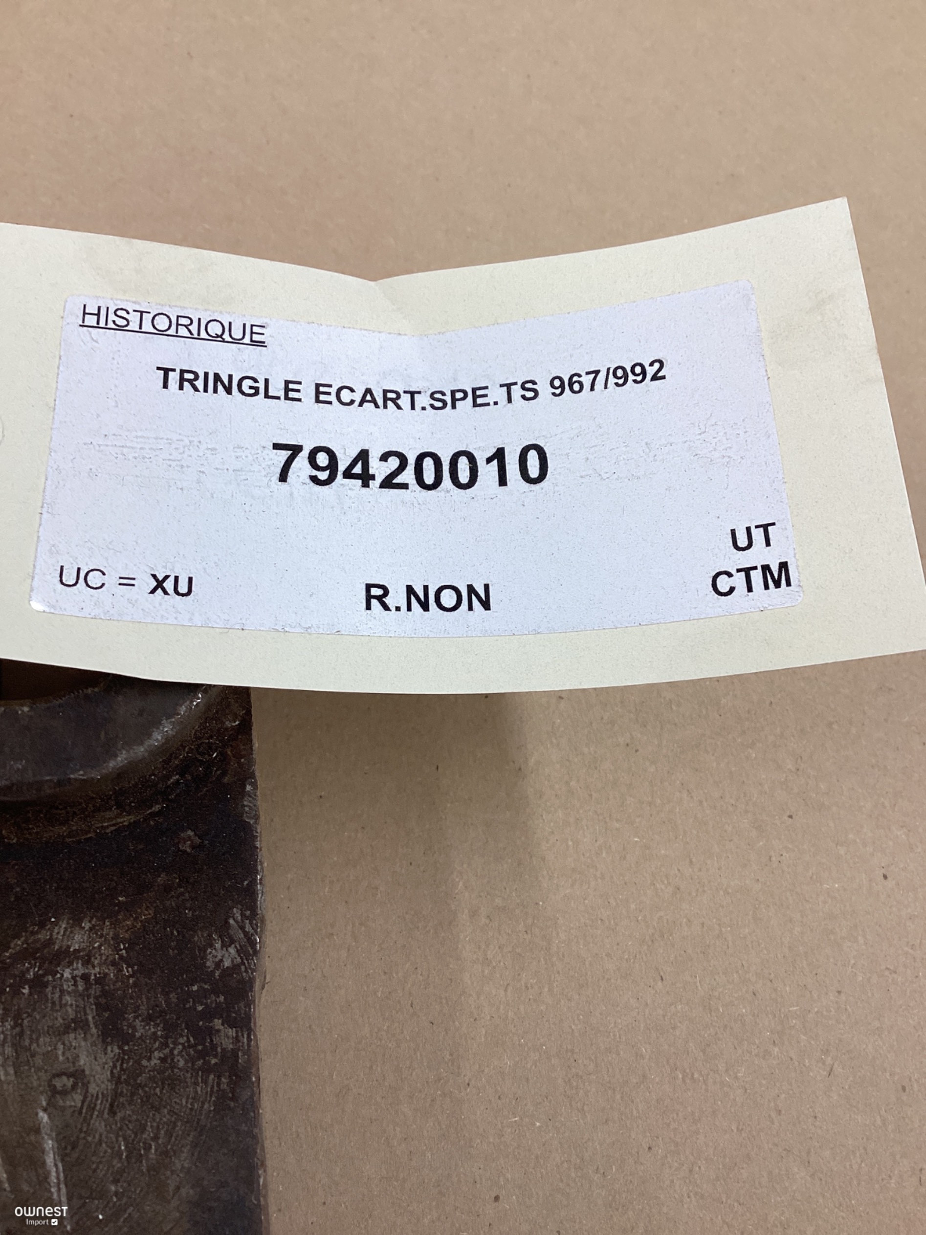 TRINGLE ECART.SPE.TS 967/992
