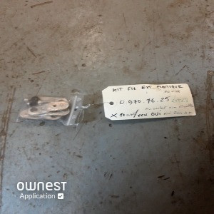 KIT FIXAT TEL EXT PLASTIQUE