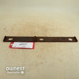 PLAQUE A TALONS 3 TROUS H=50