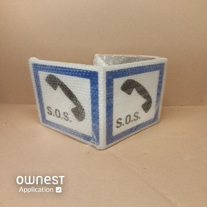 PANNEAU SOS TRIPTYQUE