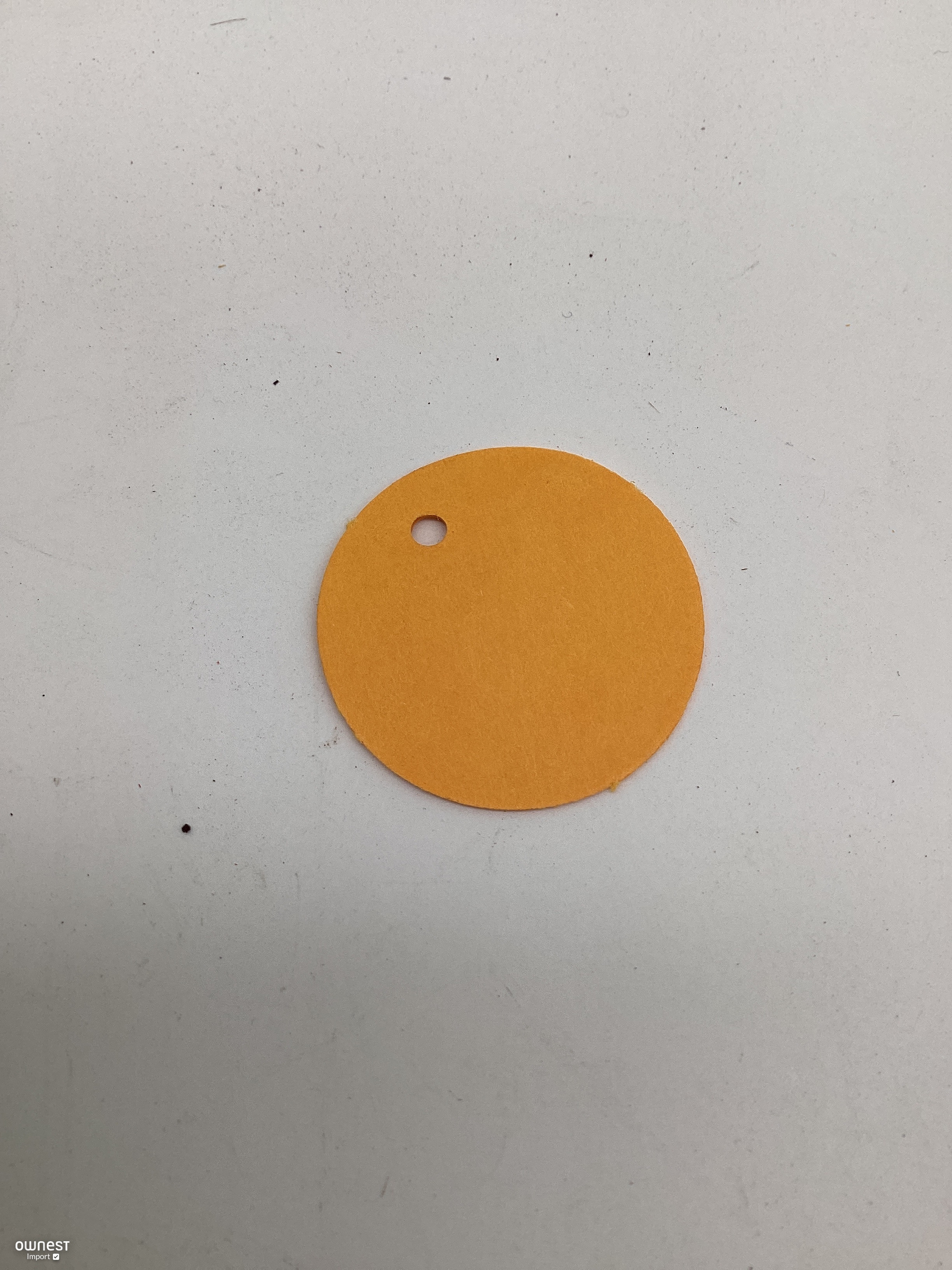 MEDAILLON DE REPERAGE-JAUNE