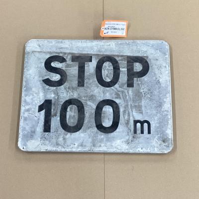 PANOCEAU STOP 100M SUR 2 LIGNES